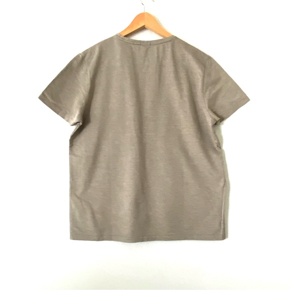 Hugo Boss Woven Cotton T Shirt - Picture 3 of 7